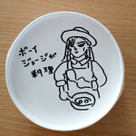 Matsuya - ボーイジョージが料理してるところを描きました。ジョージが料理・・
