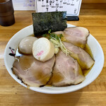 麺屋 しん蔵 - 田舎の醤油 750円 チャーシュー 200円 味玉 100円 ちぢれ麺