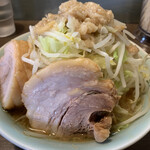 かじろうramen7 - ラーメン小野菜&脂まし、にんにくちょいマシ