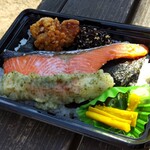 赤オニの家 - のり鮭弁当