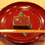 日本料理　百屋 - デザート②水羊羹