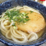 さわ荘うどん - 「丸天うどん」（450円）