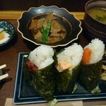 あなたに会いにゆきます。ANAYUKI - 広島産越宝玉のおにぎりセット(1000円)