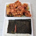 お弁当 故里 - 明太子唐揚げ弁当