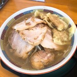 たんめん亭 - チャーシュータンメン＋ワンタン