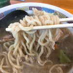 たんめん亭 - 麺アップ