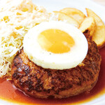 ONエッグ　手ごねハンバーグ