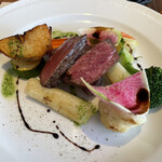 ピアット スズキ チンクエ - イチボステーキ