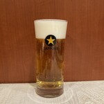 Ikina Sushidokoro Abe - 生ビール 中