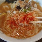 梅乃家 - 味噌ラーメン880円　クラブ活動は控えめに