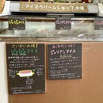 アイスクリームショップ 木場 - 【道の駅さいかい・みかんドーム】木場さんのコーナー