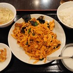 星宿飯店 - ■豚肉とキムチ玉子炒め 650円(内税)■