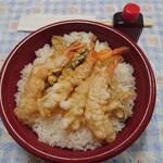 温泉食堂 和呂和呂 - 天丼弁当(500円･込)