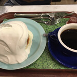 横浜スパゲティ アンド カフェ - ミルクパンケーキ