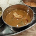 對馬流 南インド系辛口料理店 タリカロ - 海老カリー