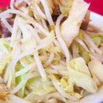 ラーメン二郎 - ヤサイ（そのまま）