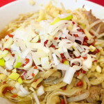 ラーメン二郎 - 白ネギ投下～♪