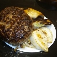 新橋 鉄板焼 ぷらちな FISH&MEAT - ハンバーグランチ 1500円(税込)