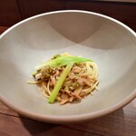 セルサルサーレ - 桜海老と蕗の薹 うるいのパスタ