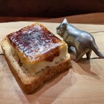 セルサルサーレ - フォアグラのブリュレとエスプレッソの食パン