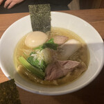 Tori-Dashi Ramen&Bar HINOTORI - 味玉塩らぁ麺