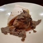 セルサルサーレ - チョコレートとトリュフのジェラート カマンベールチーズケーキ