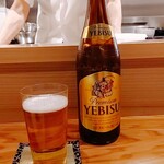 和食と和酒 おがた - ⚫エビスビール中瓶