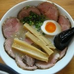 俺のラーメン あっぱれ屋 - こくまろ塩チャーシューメン＠2010年1月