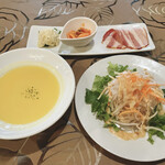 グリーングリル - サラダ、スープ、前菜