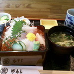 日本料理 やわら - 海鮮三色重