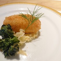 洋食 つばき - 蟹クリームコロッケ