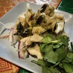 バンコク食堂 ポーモンコン - 三種の貝の冷菜