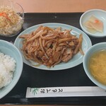 マルキュウ食堂 - スタミナ焼肉定食