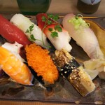 玄海鮨 - 竹にぎり  1100円