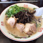 天龍ラーメン - キクラゲラーメン