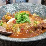 ぼちぼち - 和風ハッシュドビーフのハヤシライス