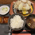 Teppan Steak Imura Tei - 溶岩ハンバーグ300ｇ￥2300