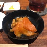 銀座かつかみ - お新香