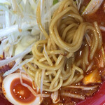 とろこく味噌らーめん みそや 源兵衛 - 麺をだしたところ