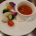 イル・チェント平野町 - スープと前菜