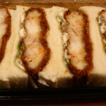 とんかつ ますいや - エビカツサンド