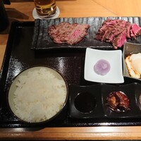 赤坂 金舌 - 肉増しさがり&PRIMEハラミ御膳2,080円 202101