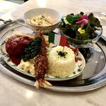 銀座グランブルー - ご飯に旗も立っています