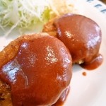 ローマの太陽 - カニクリームコロッケ「あっぷ図」