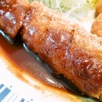 ローマの太陽 - 太陽トンカツ「あっぷ図」