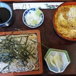 長岡屋 - カツ丼セット