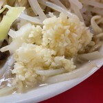 ラーメン二郎 - 【再訪】ニンニク