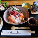 開山 - お造り膳ランチ：870円税込