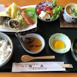 開山 - 天婦羅ご膳ランチ：870円税込