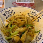 Wan Rakuen - 家内のビャンビャン麺大②